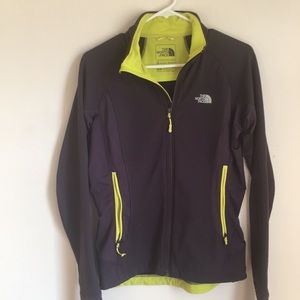 Deep purple North Face jacket